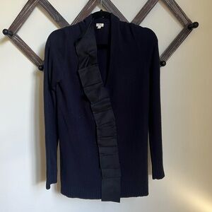 J. Crew Navy Ribbon Sweater